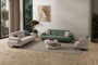 Atelier Del Sofa Bonjo Silver - Green Sofá de 3 plazas